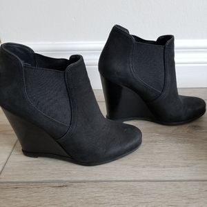 Audrey Brooke wedge ankle boots